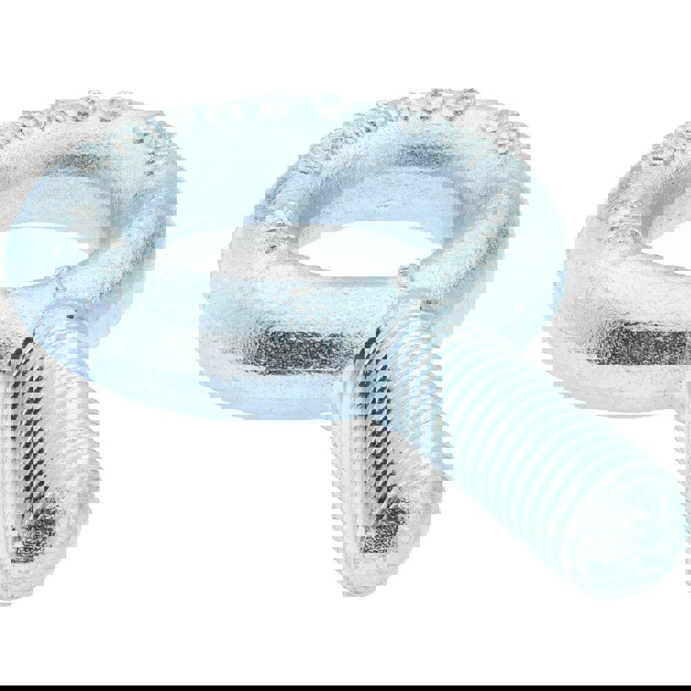 Fixed Lifting Eye Bolt: Without Shoulder, 4,000 lb Capacity, 5/8-11 Thread, Grade C-1035 Forged Steel